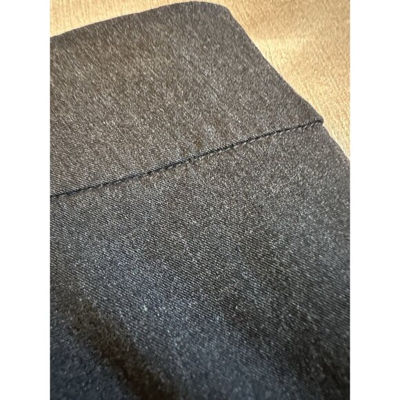 Ann Taylor All-Season Dark Gray Dress Slacks Pants Sz 8 Wide Leg - Picture 9 of 9